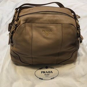 Prada Deerskin Hobo Bag